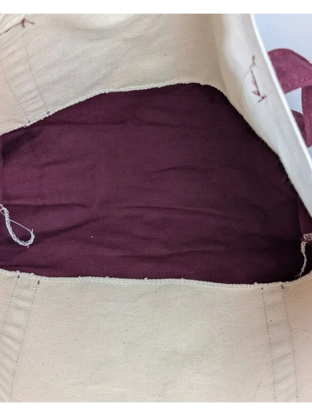 Vintage Harvard University Ivy League School Canvas Tote Bag USA Made 18x12